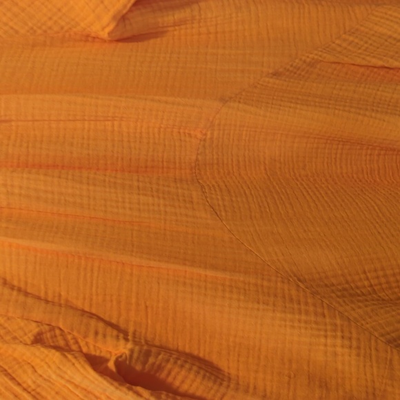 MAGASCHONIORGANIC COTTON ORANGE DRESS - Picture 12 of 12